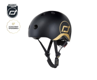 Scoot & Ride Kask Ochronny XXS-S dla dzieci 1-5 lat Gold - 1021827 - zdjęcie 2